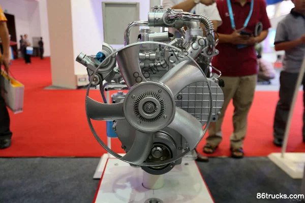 Jiangxi Isuzu JE493ZLQ4 109 hp 2.77L China IV Diesel Engine Exterior (2) | 86Trucks
