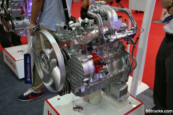Jiangxi Isuzu JE493ZLQ4 109 hp 2.77L China IV Diesel Engine Exterior