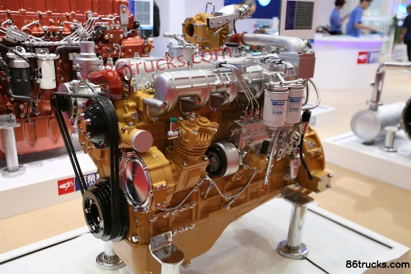 Yuchai YC6J125Z-T30 143 hp 6.5L China III Diesel Engine Exterior (2) | 86Trucks