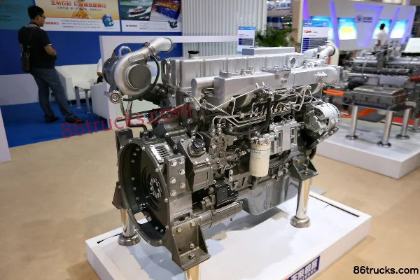 Yuchai YC6MK420-40 420 hp 10.3L China IV Diesel Engine Exterior (3) | 86Trucks