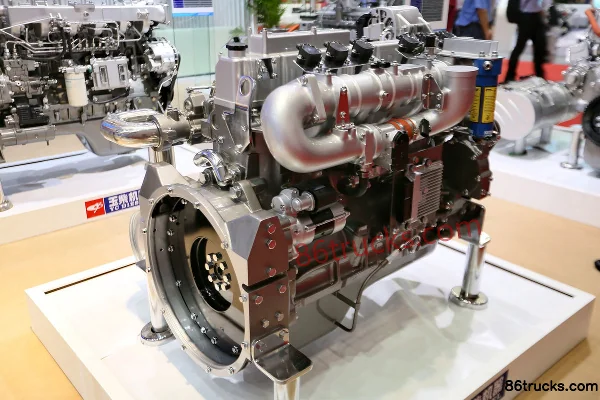 Yuchai YC6G230N-50 230 hp 7.8L China V Natural Gas Engine Exterior (3) | 86Trucks