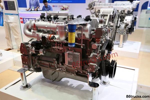Yuchai YC6G250N-50 250 hp 7.8L China V Natural Gas Engine Exterior