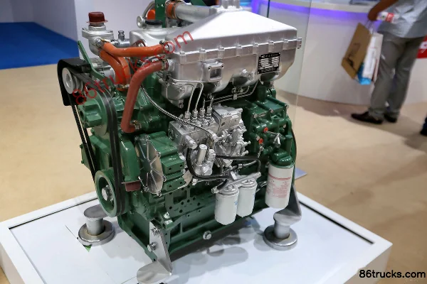 Yuchai YC4A1130L-T20 130 hp 4.84L China II Diesel Engine Exterior (3) | 86Trucks