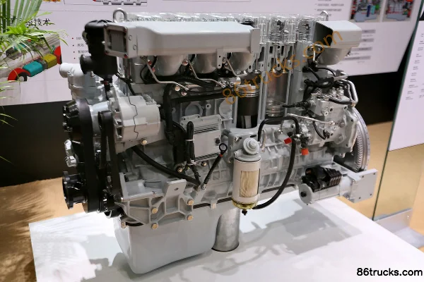 Weichai WP13.480E40 480 hp 13L China IV Diesel Engine Exterior (2) | 86Trucks