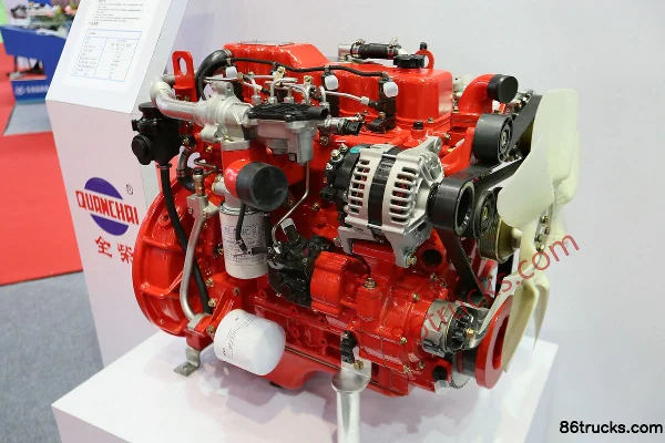 Quanchai 4F1-135C40 135 hp 3.86L China IV Diesel Engine Exterior (3) | 86Trucks