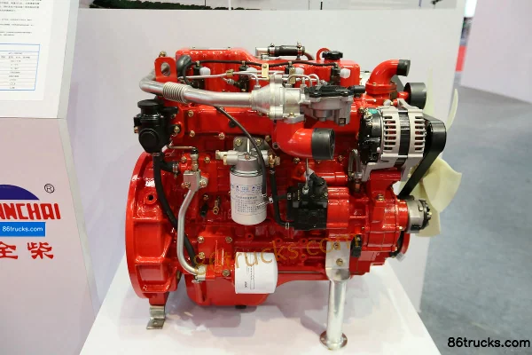 Quanchai 4F1-135C40 135 hp 3.86L China IV Diesel Engine Exterior (2) | 86Trucks