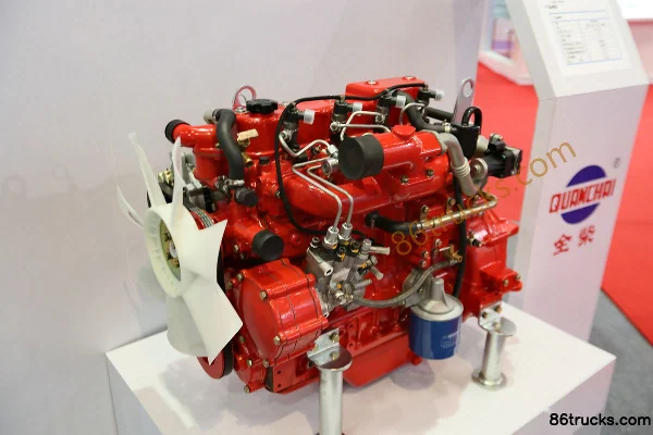 Quanchai 4B2-95C40 95 ch 2,55 L China IV moteur diesel Extérieur (2) | 86Trucks