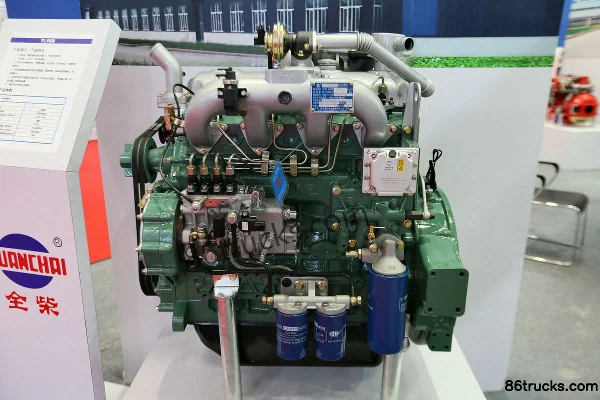 Quanchai TL4M8 150 hp 6L China III Diesel Engine Exterior (2) | 86Trucks
