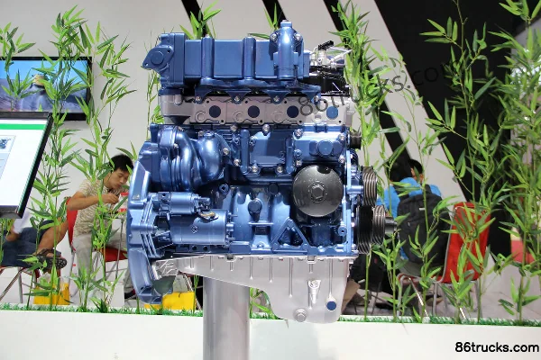 JAC MF3.2H 160 ch 3.2L China IV Moteur diesel Extérieur (2) | 86Trucks