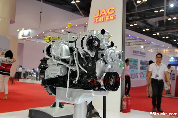 JAC HFC4DF1-2C2 112 ch 2.54L China IV Moteur diesel Extérieur (2) | 86Trucks