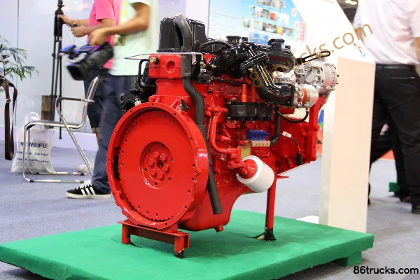Chaochai CY4102-N5G 86hp 3.86L China V Natural Gas Engine Exterior (2) | 86Trucks