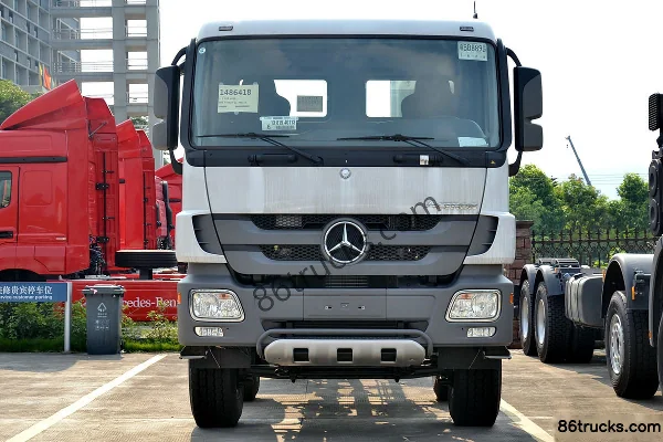 Mercedes-Benz Actros Heavy Truck 408hp 8X4(12 wheels) Cargo Truck (Model 4141 Chassis) Exterior (2) | 86Trucks