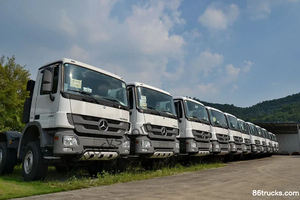 Mercedes-Benz Mercedes-Benz Actros Heavy Truck Cargo Trucks