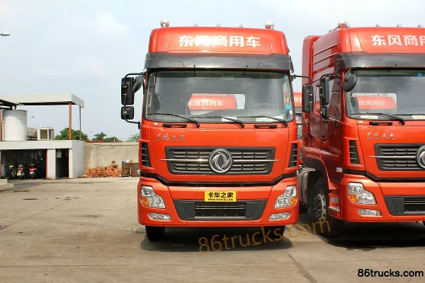 Dongfeng Commercial Vehicle Tianlong Heavy Truck 2018 360 hp 6X2(8 wheels) Tractor Truck Exterior (3) | 86Trucks