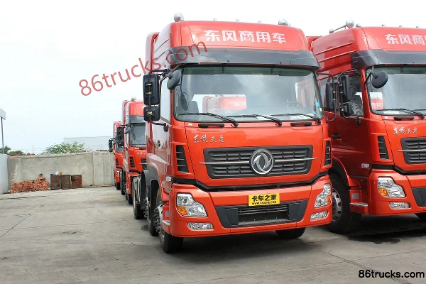 Dongfeng Commercial Vehicle Tianlong Heavy Truck 2018 360 hp 6X2(8 wheels) Tractor Truck Exterior (2) | 86Trucks