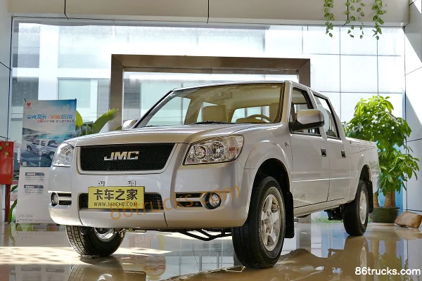 JMC Baodian nouvelle version super valeur confort allongé 2,8L diesel double cabine pick-up (2) | 86Trucks