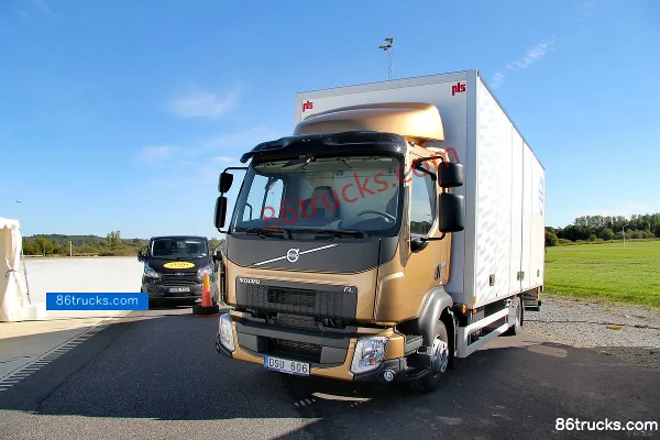 Volvo New FL Series 240 hp 4X2(6 wheels) Box Cargo Truck Exterior (3) | 86Trucks