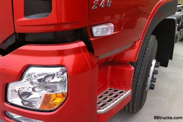 Dongfeng Commercial Vehicle Tianlong 270 ch 6X4(10 roues) camion porteur à ridelles 9,6 m Extérieur (3) | 86Trucks