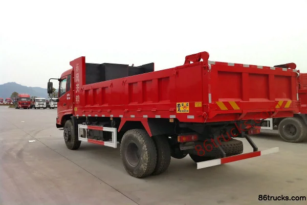 Dongfeng Commercial Vehicle Tianjin camion moyen 220 ch 4X2(6 roues) camion benne 5,4 m Extérieur (3) | 86Trucks