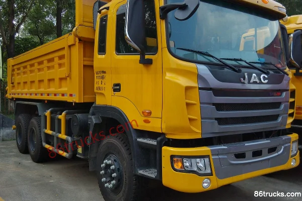 JAC Gallop K3 Heavy Truck 336 hp 6X4(10 wheels) 5m Dump Truck Exterior (3) | 86Trucks