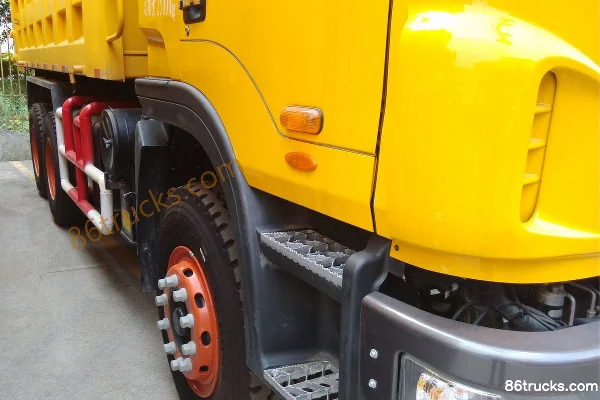 JAC Gallop K3 Heavy Truck 336 hp 6X4(10 wheels) 5m Dump Truck Chassis (1) | 86Trucks