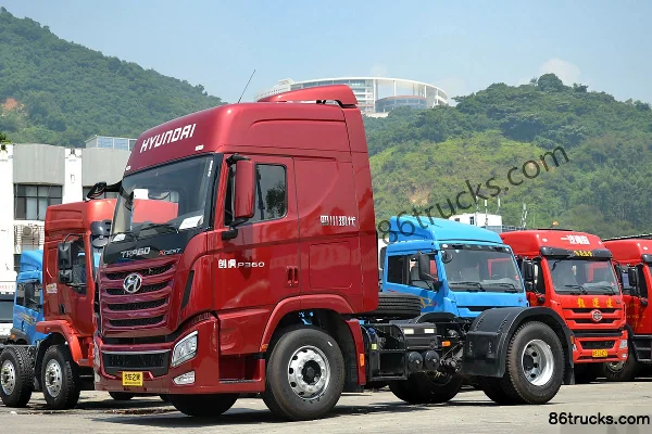 Sichuan Hyundai Chuanghu XCIENT P360 Heavy Truck 360 hp 4X2(6 wheels) Tractor Truck (Low Spec) Exterior (3) | 86Trucks