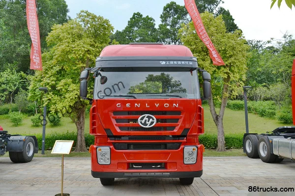 SAIC Hongyan Genlyon C100 Heavy Truck 310 hp 4X2(6 wheels) Tractor Truck (Flat Top) Exterior (2) | 86Trucks