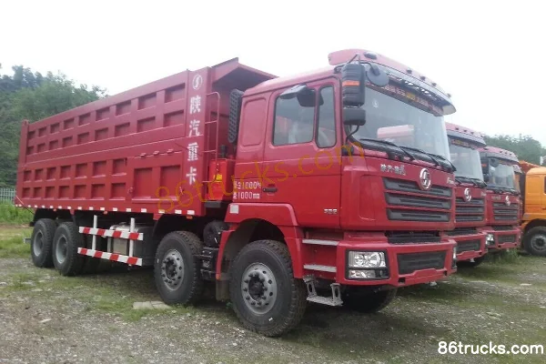 SHACMAN Delong F3000 camion benne 375 ch 8X4(12 roues) 7,6 m Extérieur (2) | 86Trucks