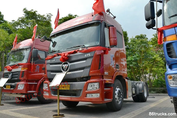 Foton AumanGTL Série 6 tracteur routier version Super 400 ch 4X2(6 roues) Extérieur (3) | 86Trucks