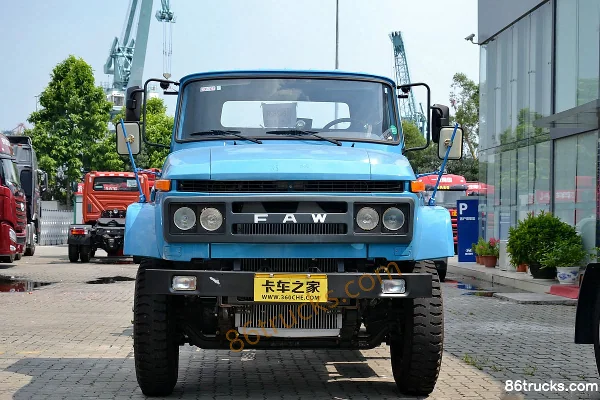 FAW Liute Economy Long-Nose Medium Truck 170 hp 4X2(6 wheels) LNG Tractor Truck (Fast Gear 8-Speed) Exterior
