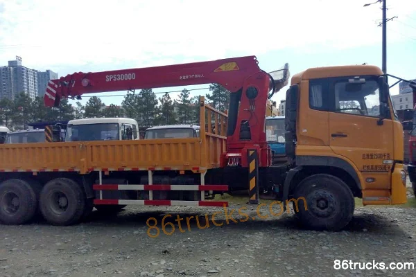 Dongfeng Commercial Vehicle Tianlong 260 ch 6X4(10 roues) camion grue (marque SANY) Extérieur (2) | 86Trucks