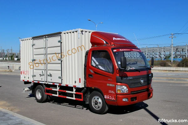 Foton Aumark 3 Series 150 hp 4X2(6 roues) 4.165m Single Row Van Light Truck Extérieur (3) | 86Trucks