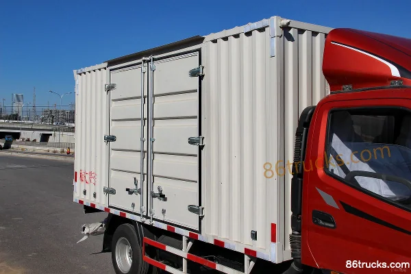 Foton Aumark 3 Series 150 hp 4X2(6 roues) 4.165m Single Row Van Light Truck Carrosserie (1) | 86Trucks