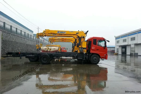 Dongfeng Commercial Vehicle Tianjin 180hp 4X2(6 wheels) Truck-mounted Crane (Shaoye brand) Exterior (2) | 86Trucks