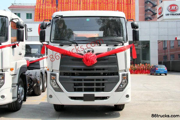Dongwo UD Kuten Heavy Truck 430 hp 6X4(10 wheels) Tractor Truck (Flat Roof Cab) Exterior (2) | 86Trucks