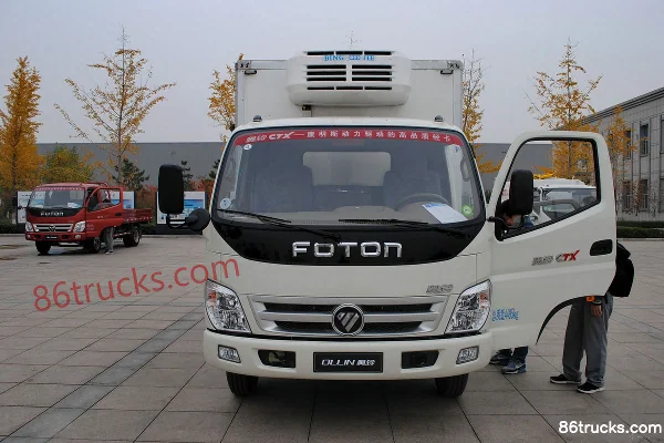 Foton Ollin CTX 117 hp 4X2(6 wheels) Refrigerated Truck Exterior (2) | 86Trucks