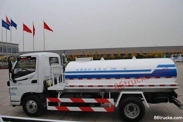 Foton Aumark 3 Series 141 hp 4X2(6 wheels) Water Sprinkler Truck (Zhongyan Brand) Exterior (3) | 86Trucks
