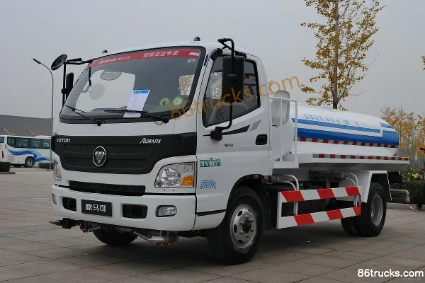 Foton Aumark 3 Series 141 hp 4X2(6 wheels) Water Sprinkler Truck (Zhongyan Brand) Exterior (2) | 86Trucks