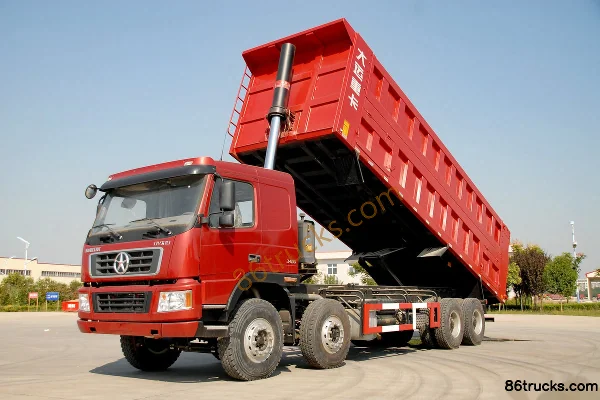 Dayun N8C Heavy Truck 340 hp 8X4(12 wheels) 7.4m Dump Truck Exterior (2) | 86Trucks