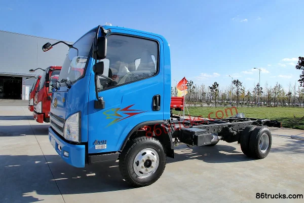 FAW Jiefang HuVH 124 ch 4X2(6 roues) châssis de camion léger simple cabine empattement 3860 Extérieur (3) | 86Trucks
