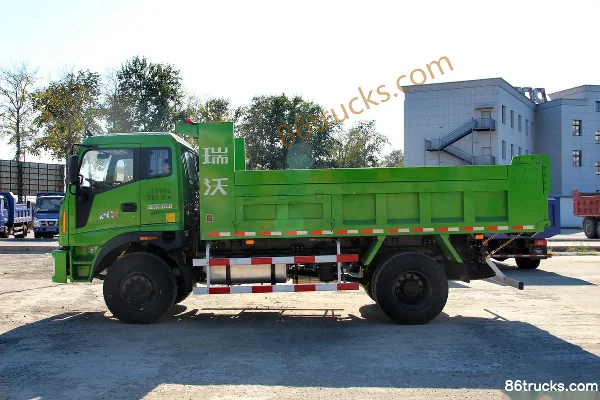 Foton Medium Q5 154 hp 4X2(6 wheels) 4.5m Dump Truck Exterior (3) | 86Trucks