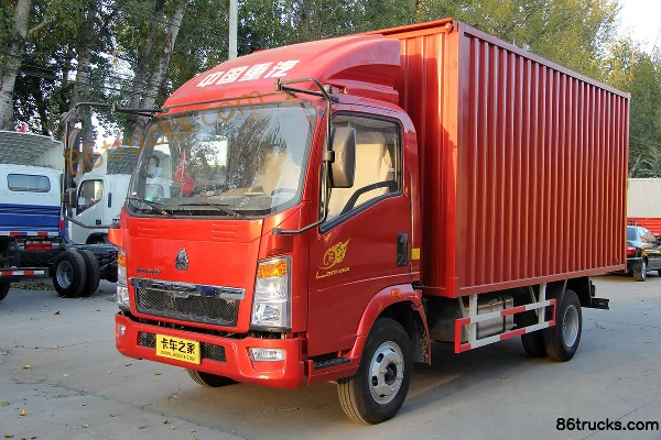 Sinotruk HOWO Hanjiang 108 hp 4X2(6 wheels) 4.2m single-row van light truck Exterior (2) | 86Trucks