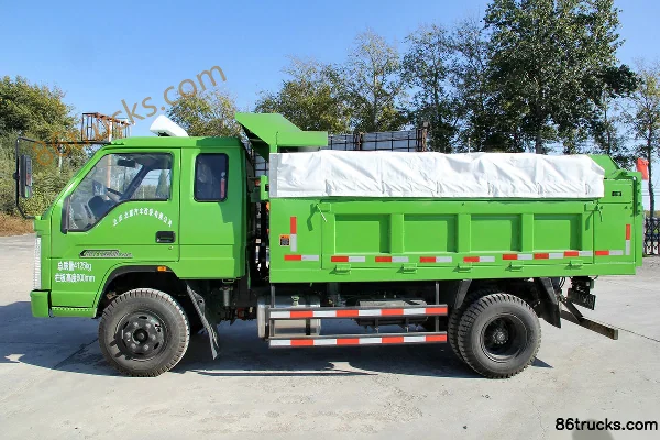 Foton King Kong Engineering Type 130 hp 4X2(6 wheels) 4m Dump Truck Exterior (3) | 86Trucks