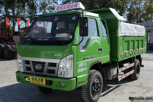 Foton King Kong Engineering Type 130 hp 4X2(6 wheels) 4m Dump Truck Exterior (2) | 86Trucks
