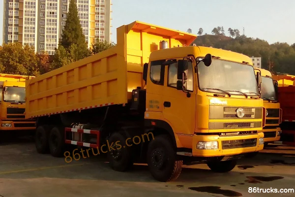 Sanhuan Shitong Yulong Heavy Truck 290 hp 8X4(12 wheels) 6.8m Dump Truck Exterior (2) | 86Trucks