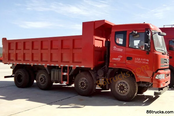 Sanhuan Shitong Haolong Heavy Truck 240 hp 8X2(10 wheels) 7.6m Dump Truck Exterior (2) | 86Trucks