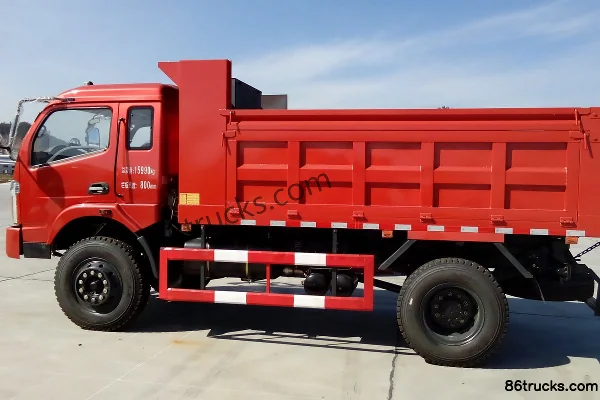 Sanhuan Shitong 1059 Fuxingka 130hp 4X2(6 wheels) 3.8m Dump Truck Exterior (3) | 86Trucks