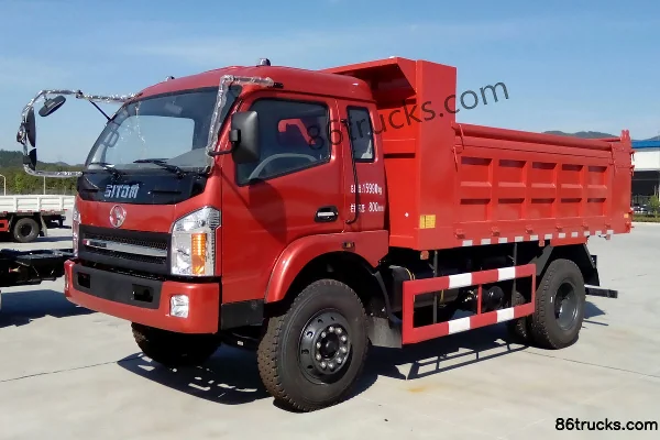 Sanhuan Shitong 1059 Fuxingka 130hp 4X2(6 wheels) 3.8m Dump Truck Exterior