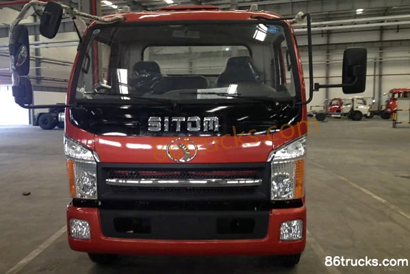 Sanhuan Shitong 1049 Fuxingka 115hp 4X2(6 wheels) 4.2m Stake Light Truck Exterior