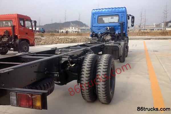 Sanhuan Shitong Haolong Medium Truck 210 hp 6X2(8 wheels) 7.2m Flatbed Cargo Truck Cab (1) | 86Trucks